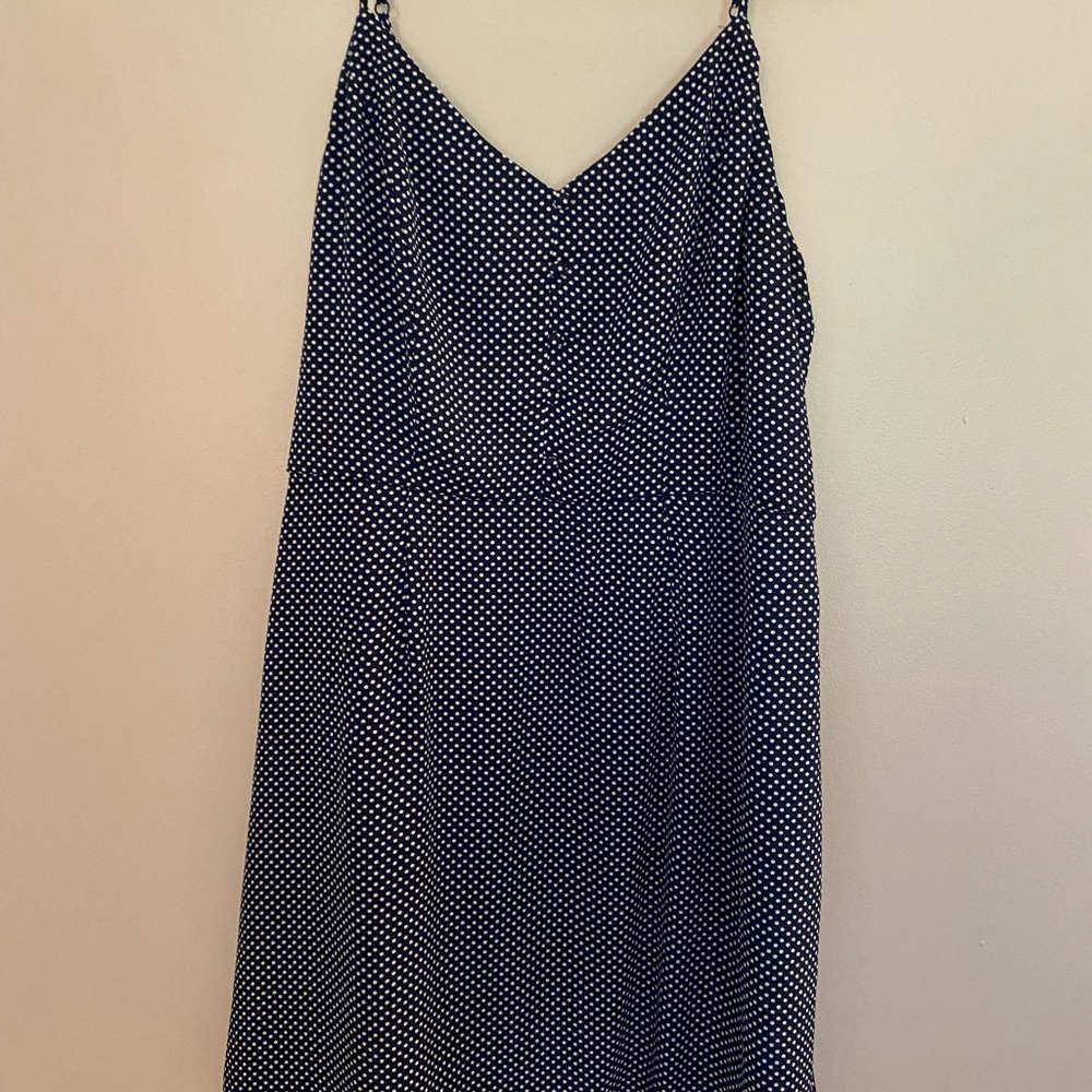 Maurices, XL, v neck polka dot dress